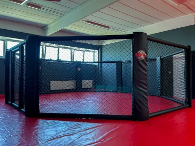 Deluxe boxing rings and MMA cages