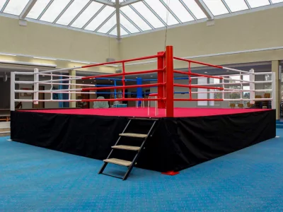 Deluxe boxing rings and MMA cages